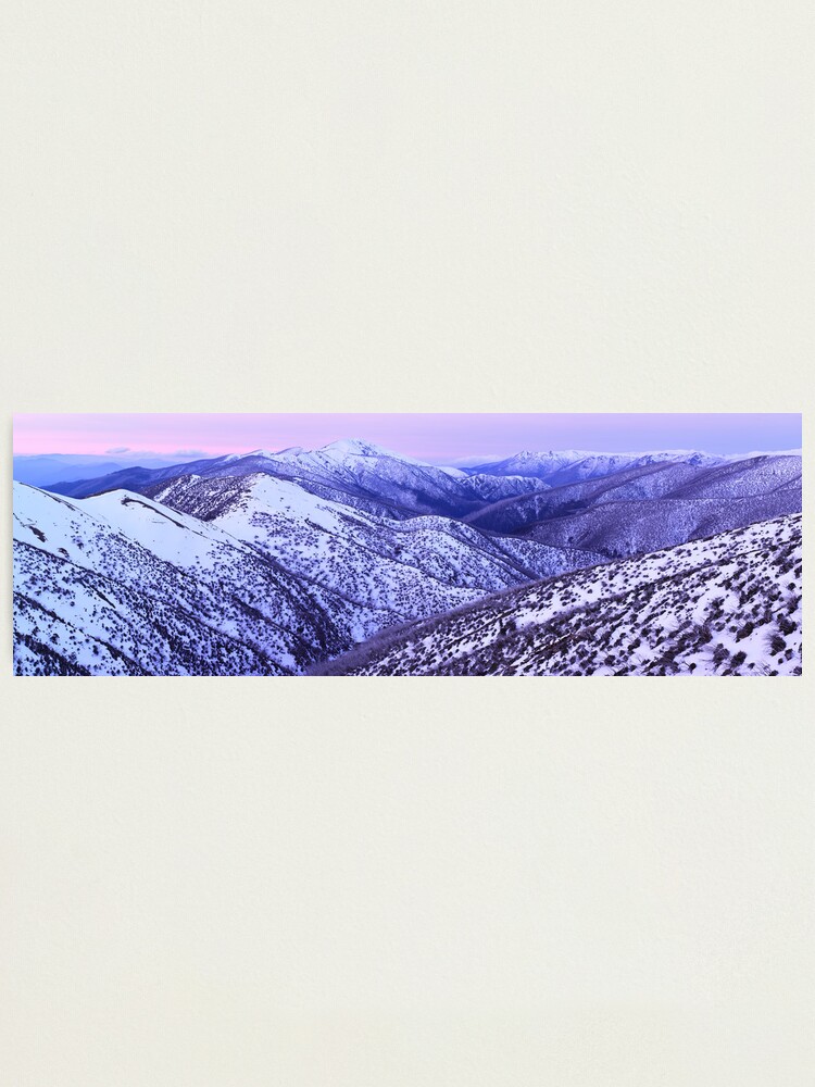 Alternate view of Mt Feathertop Twilight, Victoria, Australia Photographic Print