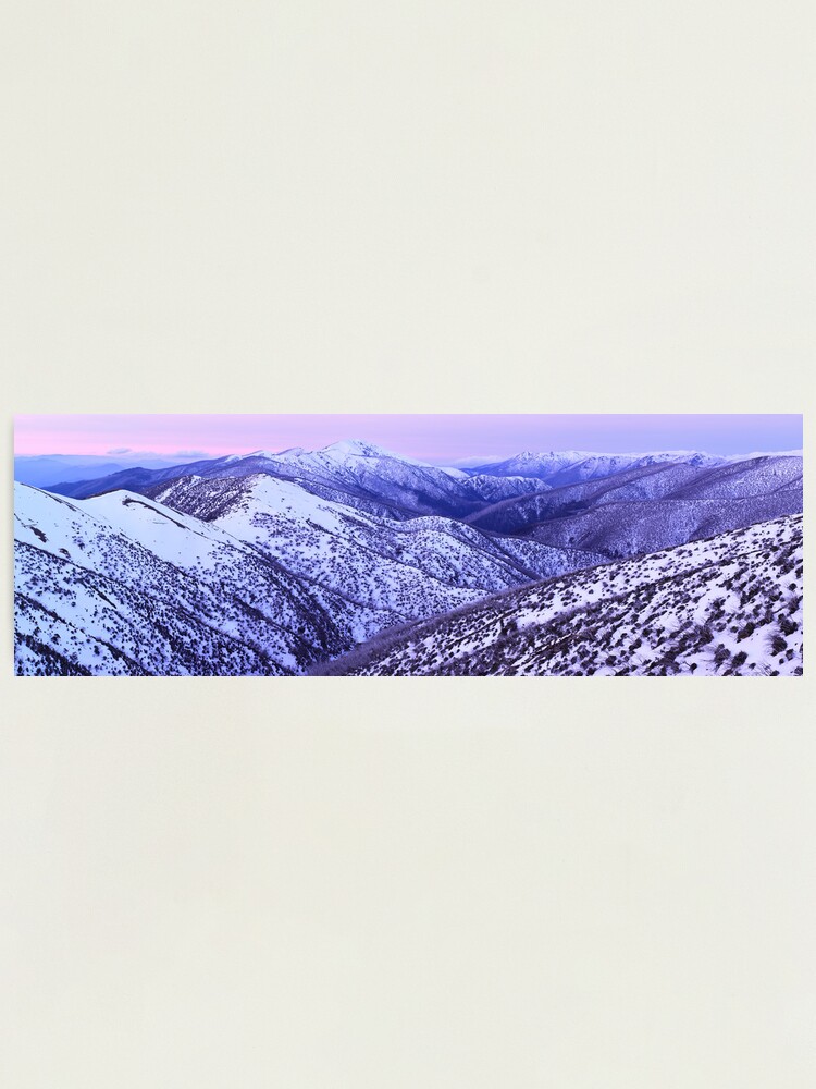 Alternate view of Mt Feathertop Twilight, Victoria, Australia Photographic Print