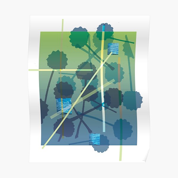 Dogwood flowers Poster