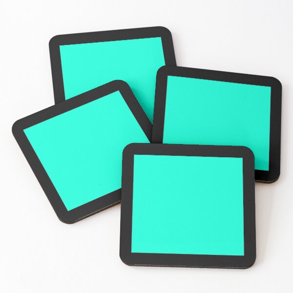 Item preview, Vibrant Turquoise Square designed and sold by AzamiThorn.