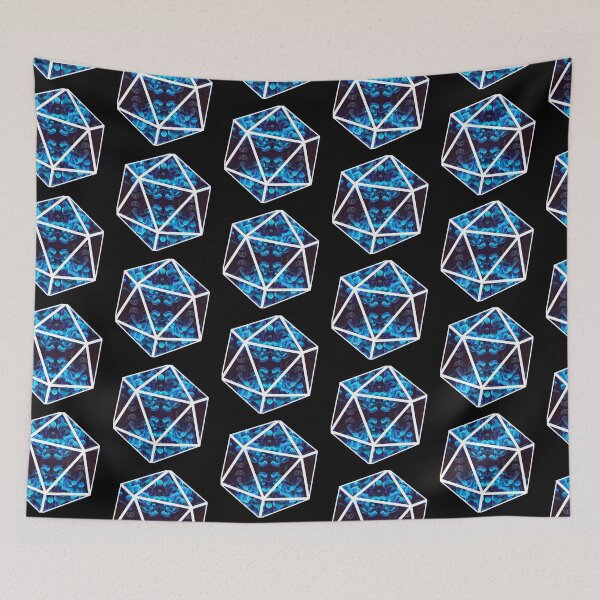Item preview, Blue Anemone D20 designed and sold by child-star.