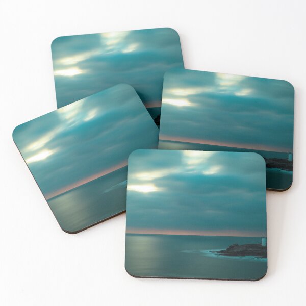 Item preview, Godrevy Head, Cornwall, lighthouse at dusk designed and sold by Andre Rickerby.