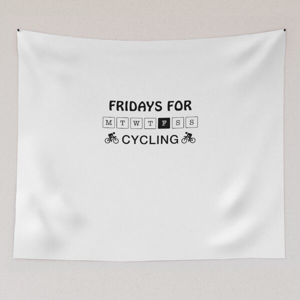 Item preview, Fridays for Cycling Sport Bike Fan Hobby designed and sold by yourtravelguide.