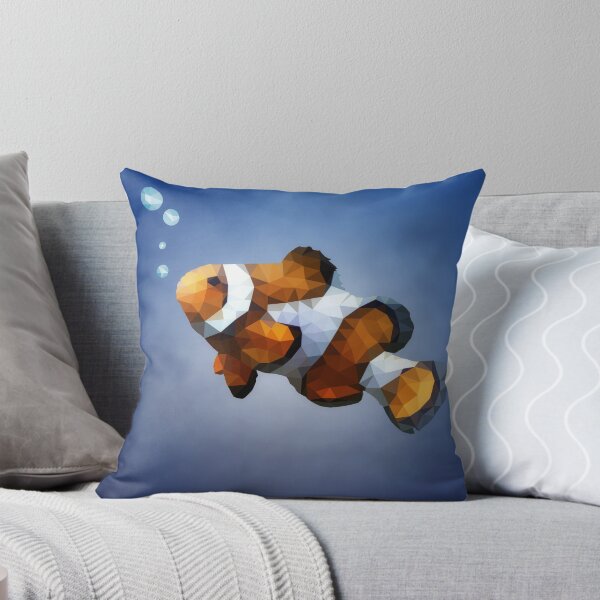 Aperçu de l'œuvre lowpoly Clownfish créée et vendue par Destroyed-Pixel.