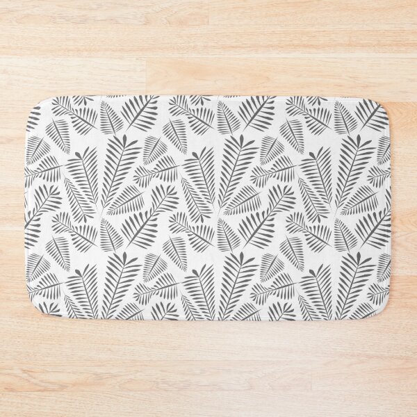 Item preview, Seamless pattern - gray leaves designed and sold by Magazin-Brenda.