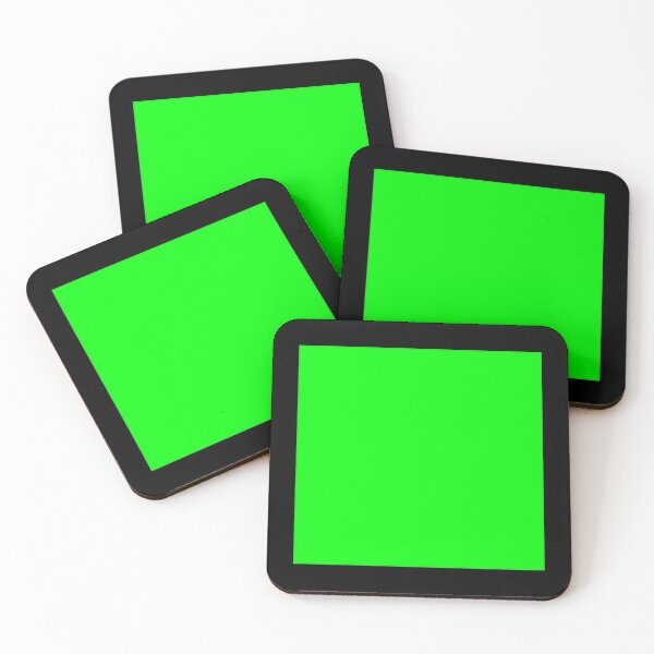 Item preview, Vibrant Green Square designed and sold by AzamiThorn.