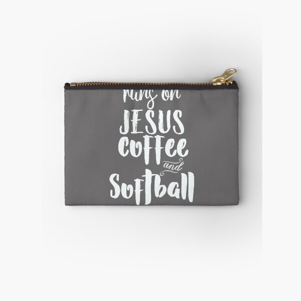 Item preview, Funny Classic Runs on Jesus Coffee & Softball Christian Faith designed and sold by LGamble12345.