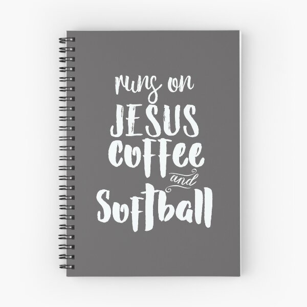 Item preview, Funny Classic Runs on Jesus Coffee & Softball Christian Faith designed and sold by LGamble12345.