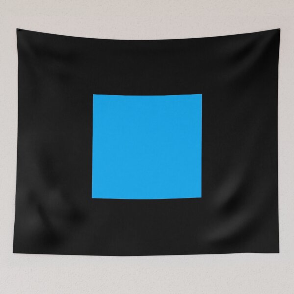 Item preview, Vibrant Light Blue Square designed and sold by AzamiThorn.