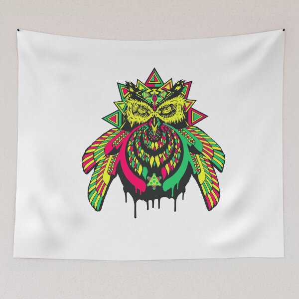 Item preview, EDM BASS OWL designed and sold by TripoffGeloEDM.