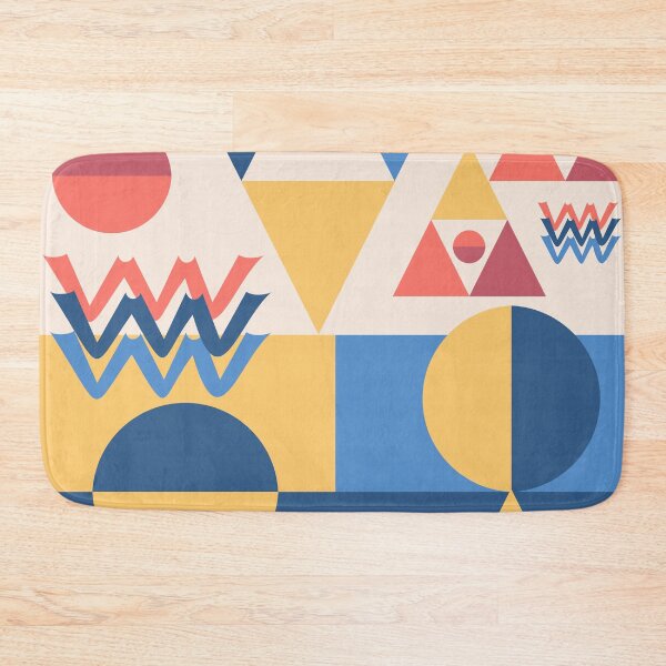 Item preview, Night And Day Abstract Geometric Pattern designed and sold by MclaughlinGifts.