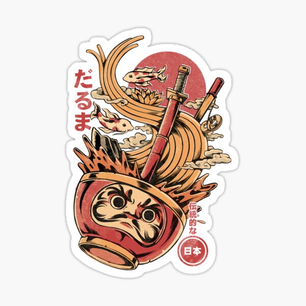 Daruma's Ramen Sticker
