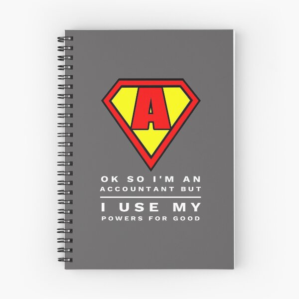 Item preview, Funny Super Accountant & CPA Use Power for Good Gift designed and sold by LGamble12345.