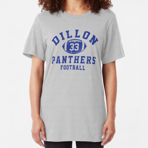 Dillon Panthers Football - 33 Slim Fit T-Shirt