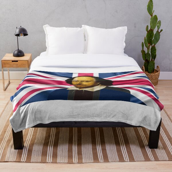 Item preview, British Flag - William Shakespeare designed and sold by weavernap.