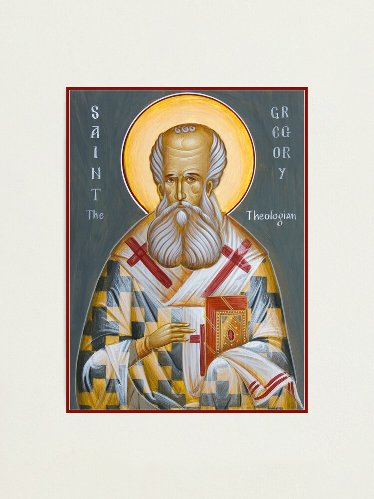 Alternate view of St Gregory the Theologian Photographic Print