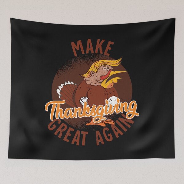 Item preview, Make Thanksgiving Great Again Funny Trump Turkey designed and sold by findgreatshirts.