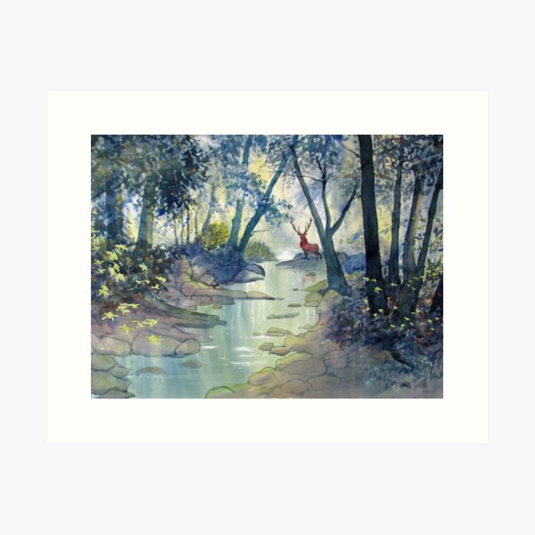 Guardian O'The Glade Art Print