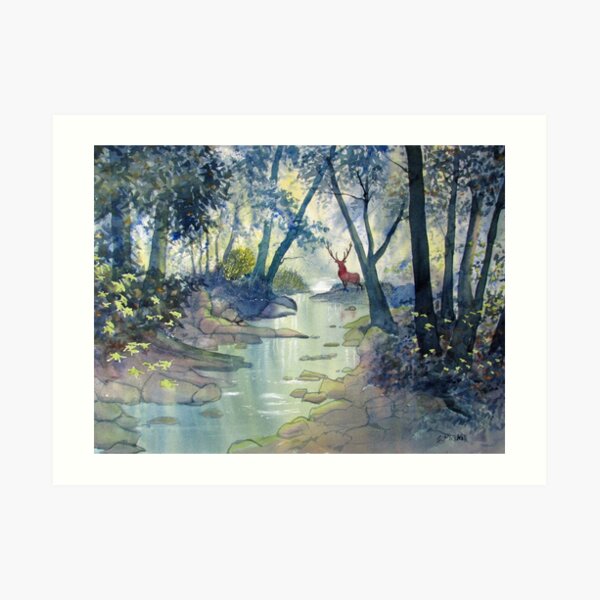 Guardian O'The Glade Art Print