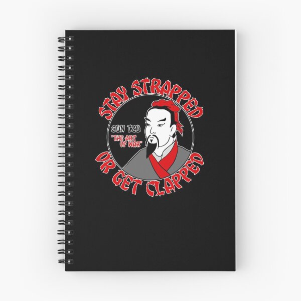 Item preview, Stay Strapped or Get Clapped | Sun Tzu, Art of War | Sticker | Pin | Button designed and sold by countercolour.