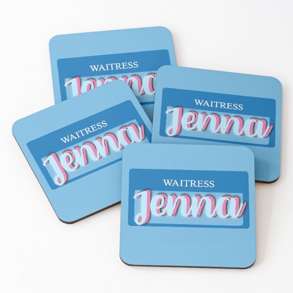 Item preview, Jenna Nametag Waitress designed and sold by SophieDePablo.