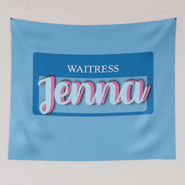 Item preview, Jenna Nametag Waitress designed and sold by SophieDePablo.