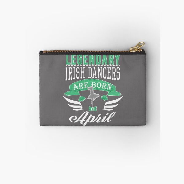 Item preview, Legendary irish dancers are born in April girls on green designed and sold by LGamble12345.