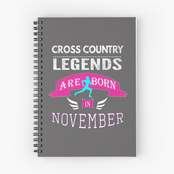 Artikelvorschau, Girls Cross Country Legenden werden im November geboren entworfen und verkauft von LGamble12345.