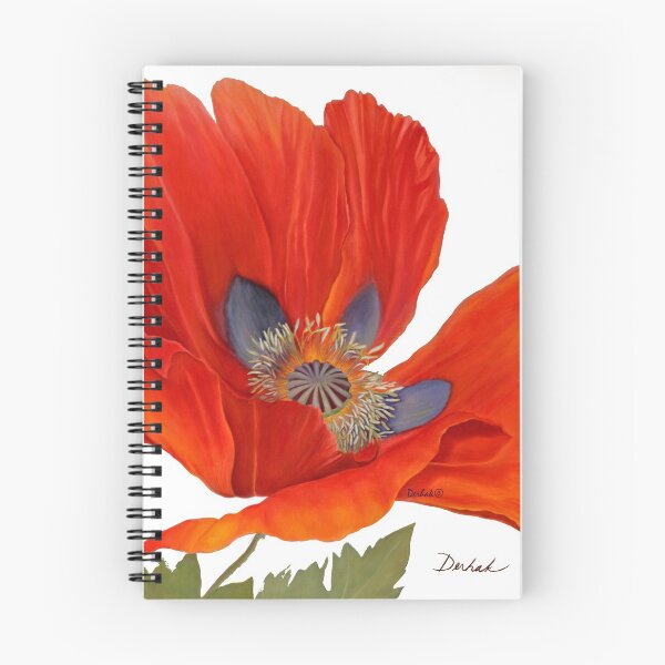 Item preview, Orange Poppy By Dianna Derhak designed and sold by Dianna Derhak.