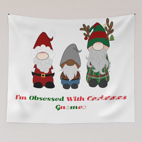 Item preview, I'm Obsessed with Christmas Gnomes Vr. 2 designed and sold by Waffle Monster.