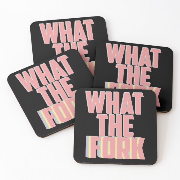 Item preview, WHAT THE FORK {The Good Place} designed and sold by SophieDePablo.