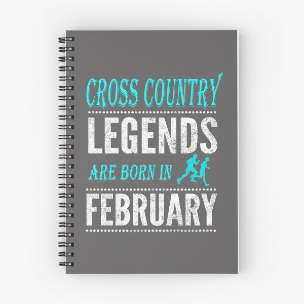 Artikelvorschau, Cross Country Legends werden im Februar geboren entworfen und verkauft von LGamble12345.