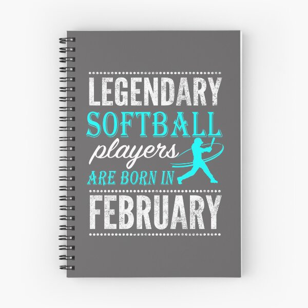 Item preview, Softball Legends are born in  February gift designed and sold by LGamble12345.