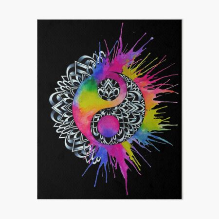 Vibe Balance Art Board Print