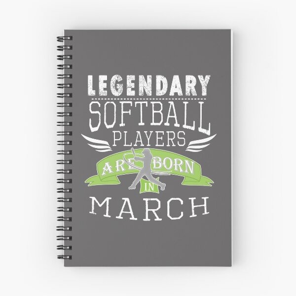 Item preview, Legendary Softball are born in March for boys designed and sold by LGamble12345.