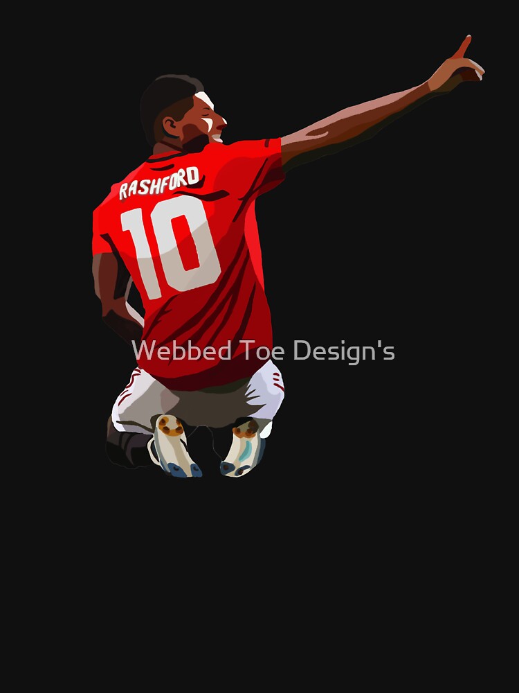 Marcus Rashford Kids T-Shirt for Sale by Webbed Toe Design's