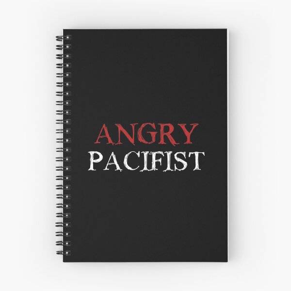 Item preview, Angry Pacifist - Red And White Ink designed and sold by Djidiouf.