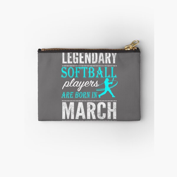 Item preview, Softball Legend are born in  March gift designed and sold by LGamble12345.