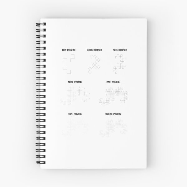 Item preview, Jurassic Park Dragon Curve Iterations designed and sold by thetshirtworks.