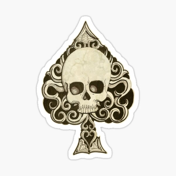Item preview, Ace Skull designed and sold by ShayneoftheDead.