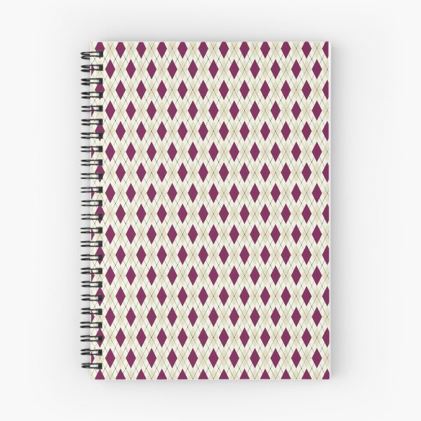 Aperçu de l'œuvre Motif Argyle violet et beige créée et vendue par an-design.