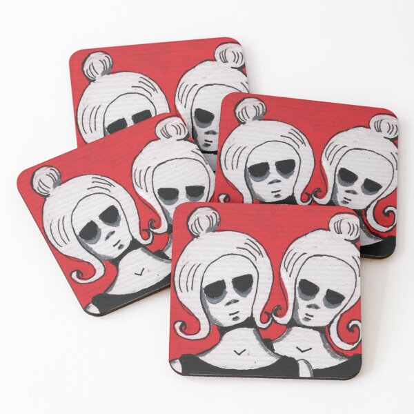 Item preview, White haired Twins 7 designed and sold by David Hutchison.
