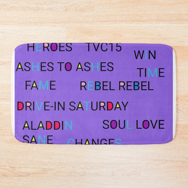 Item preview, Bowie Songs  designed and sold by Palfiec.