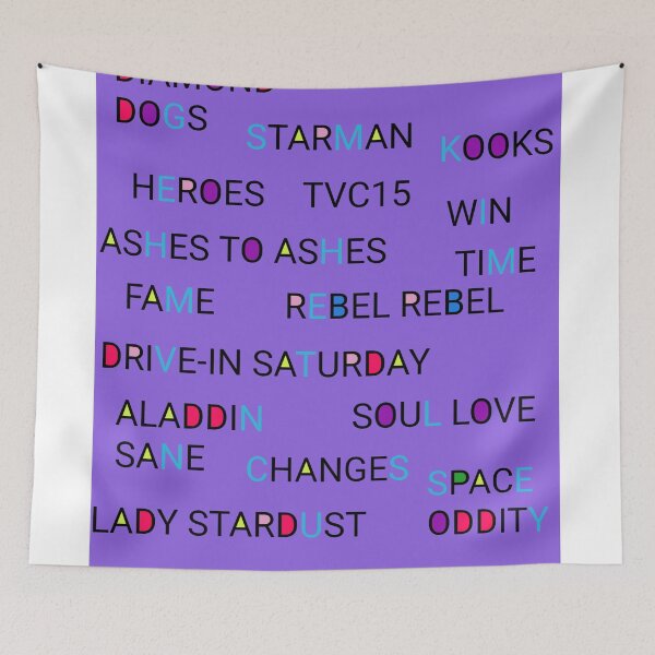 Item preview, Bowie Songs  designed and sold by Palfiec.