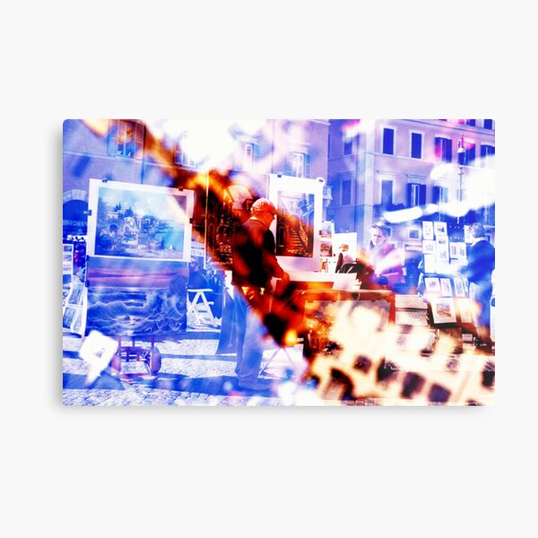 Piazza Navona 2 Metal Print