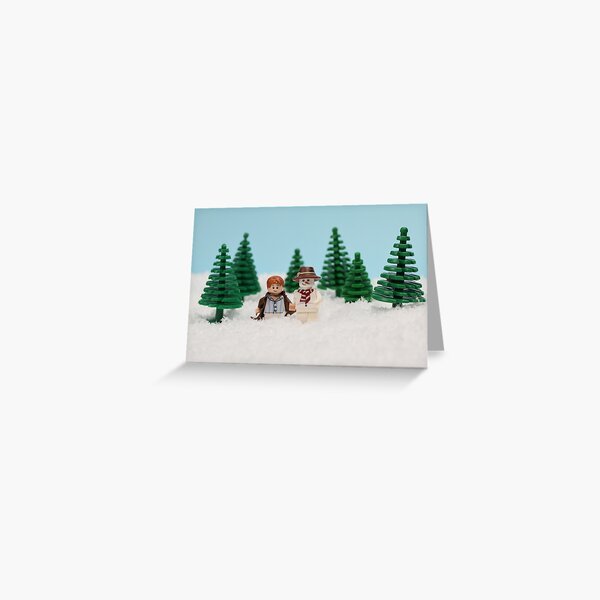 Walking In The Air Greeting Card