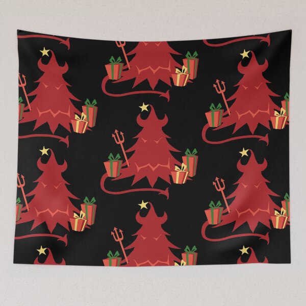 Item preview, Devil Holiday Tree designed and sold by OpheliaThree.