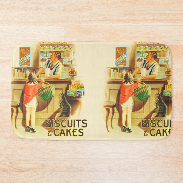 Item preview, Biscuits and Cakes Vintage Advertising Poster designed and sold by karwilberevivalcollection.