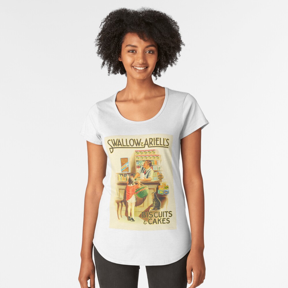 Item preview, Premium Scoop T-Shirt designed and sold by karwilbedesigns.
