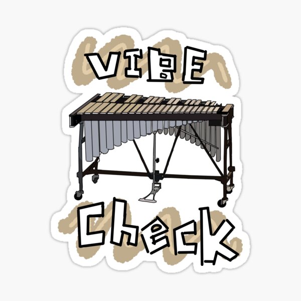 Vista previa del artículo con la obra «Vibe Check», diseñado y vendido por DoodlesOnTheWeb.